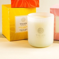 Tilley Rainbow Collection - Suede Tobacco & Amber Soy Candle