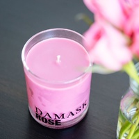 Scents of Nature by Tilley Soy Candle - Damask Rose