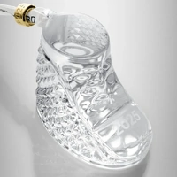 Waterford Crystal Baby's First Boot Dated 2025 Hanging Ornament
