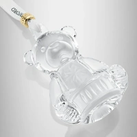 Waterford Crystal My First Bear Dated 2025 Hanging Ornament