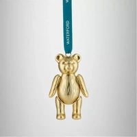 Waterford Golden Teddy Hanging Ornament