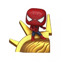 Pop! Deluxe - Marvel Spider-Man No Way Home - Neighbourhood Spider-Man Build-A-Scene US Exclusive