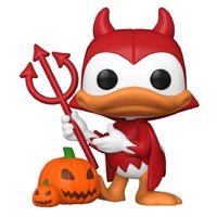 Pop! Vinyl - Disney Donald Duck - Devil Donald with Pumpkin US Exclusive