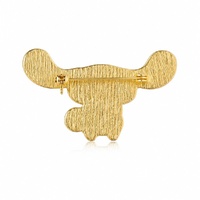 Couture Kingdom - Sanrio - Cinnamoroll Mini Pearl Brooch Gold