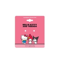Couture Kingdom - Sanrio - Kuromi Stud Earrings Gold