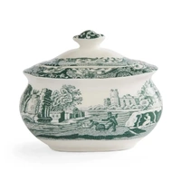 Spode Heritage Green Italian - Sugar Box