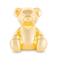 Russell Collection - Edward Bear Gold Finish Money Bank