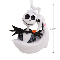 Hallmark Resin Hanging Ornament - Disney Jack Skellington and Zero