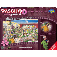 Wasgij? Puzzle 500pc - Retro Destiny 1 - The Best Days of our Lives!