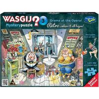 Wasgij? Puzzle 500pc - Retro Mystery 3 - Drama at the Opera!
