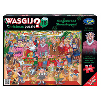 Wasgij? Puzzle 1000pc - Xmas 18 - Gingerbread Showstopper!