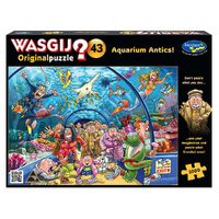 Wasgij? Puzzle 1000pc - Original 43 - Aquarium Antics