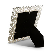 Russell Collection Frame - Silver Leaf 4x6in