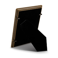 Russell Collection Frame - Blush & Gold Tone Beaded Frame 4x6in