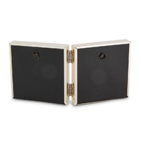 Russell Collection Photo Frame - Graduation Double Silver Plated 4x4