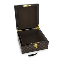 Russell Collection - Check Veneer Jewellery Box