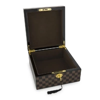 Russell Collection - Check Veneer Jewellery Box