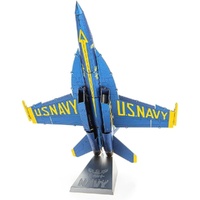 Metal Earth - 3D Metal Model Kit - Blue Angels F/A-18 Super Hornet