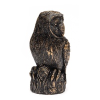 Jardinopia Cane Companion - Antique Bronze Barn Owl