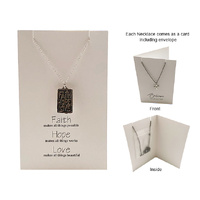 Heartfelt Jewellery - Faith Hope Love