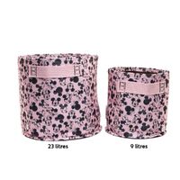 Jardinopia Eco Pot Fabric - Disney Mickey & Minnie Mouse Large Pink