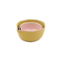 Jamie Oliver Big Love - Stoneware Pinch-Me Pots (Set of 3)