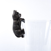 Jardinopia Pot Buddies - Antique Bronze Cat