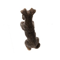 Jardinopia Pot Buddies - Antique Bronze Schnauzer