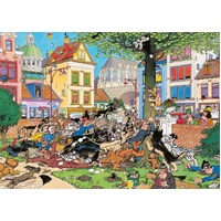 Jan Van Haasteren Puzzle 1000pc - Get The Cat!