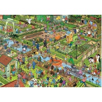 Jan Van Haasteren Puzzle 1000pc - The Vegetable Garden