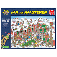Jan Van Haasteren Puzzle 1000pc - Santa's Village