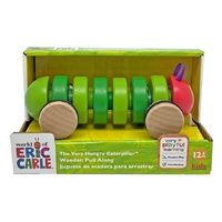 The Very Hungry Caterpillar Wooden Pull Toy