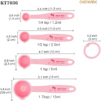 Chefmade x Sanrio - Hello Kitty Measuring Spoons (Set of 4)