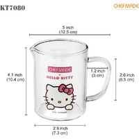 Chefmade x Sanrio - Hello Kitty Glass Measuring Cup 350ml