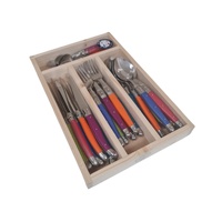 Jean Dubost Laguiole Maison - 24pc Cutlery Set Iridescence