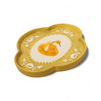 La La Land Beyond Retro Folk - Stoneware Foxy Dish