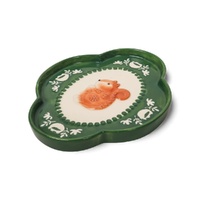 La La Land Beyond Retro Folk - Stoneware Nutty Dish