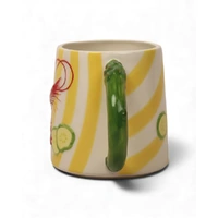 La La Land Beyond Seaview - Stoneware Asparagus Mug
