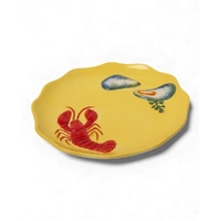 La La Land Beyond Seaview - Stoneware Lobster Plate