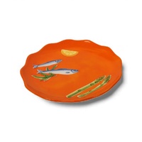 La La Land Beyond Seaview - Stoneware Sardines Plate