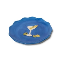 La La Land Beyond Seaview - Stoneware Cocktail Plate