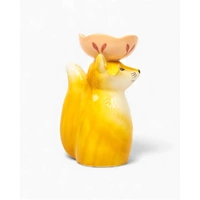 La La Land Beyond Retro Folk - Stoneware Foxy Vase