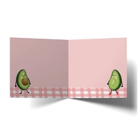 La La Land Greeting Card - Other Half Avocado