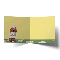 La La Land Greeting Card - Favourite Child Dachshund