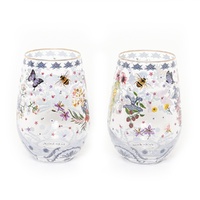 La La Land Enchanted Garden - Glass Tumblers