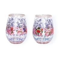 La La Land Je T'aime Paris - Large Glass Tumblers