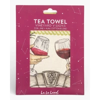 La La Land Vineyard Visions - Tea Towel