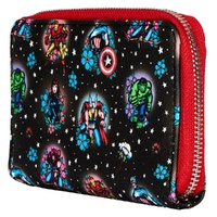 Loungefly Marvel - Avengers Floral Tattoo Wallet