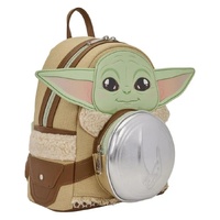 Loungefly Star Wars The Mandalorian - Grogu and Anzellan Mini Backpack