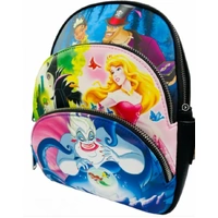 Loungefly Disney - Good Vs. Evil Scene Mini Backpack